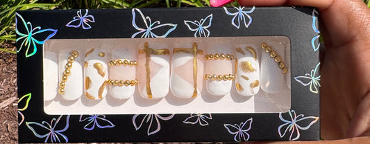 Golden Aura | Luxury Press On Nails