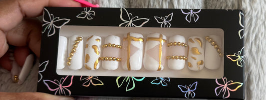 Golden Aura | Luxury Press On Nails
