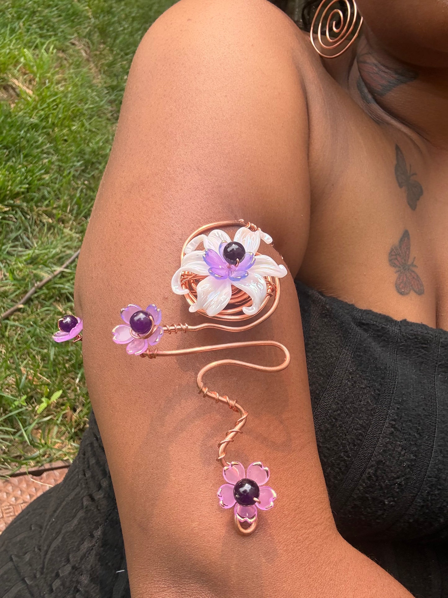Fae Swirly | Copper Jewelry